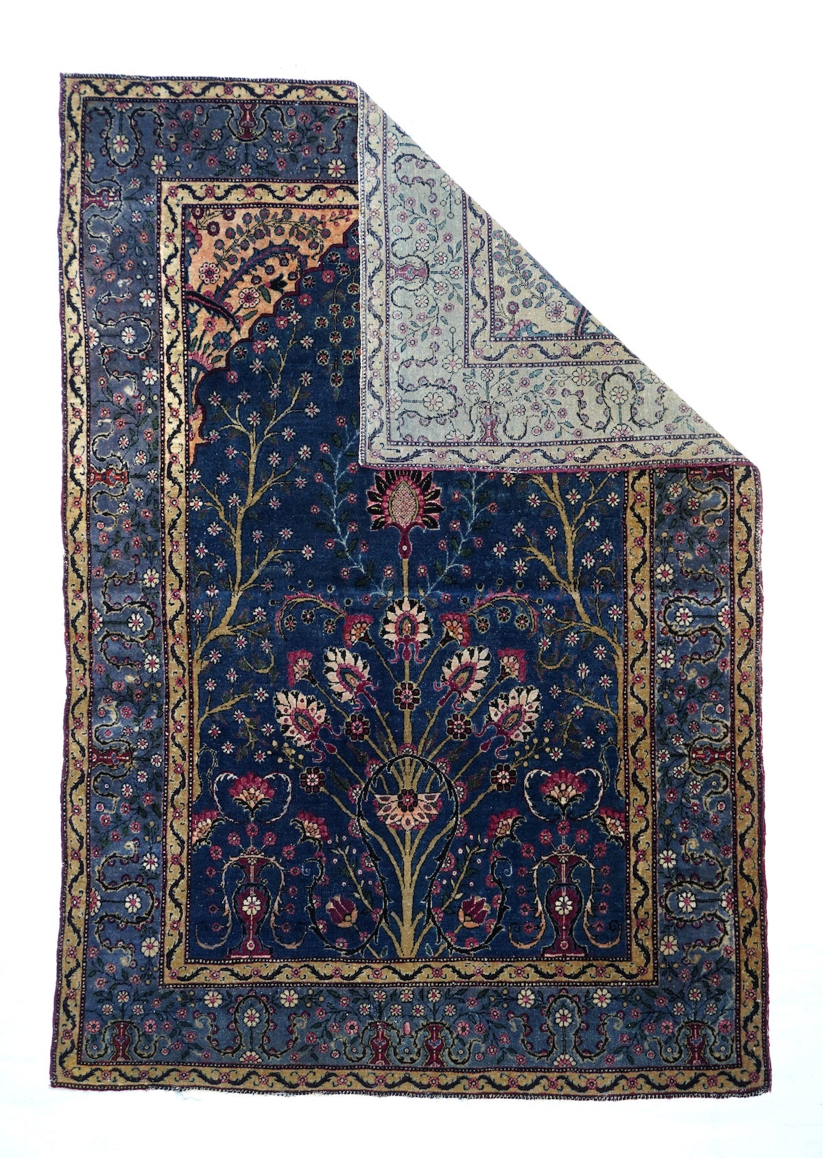 Antique Tehran Rug 4'5'' x 6'7''
