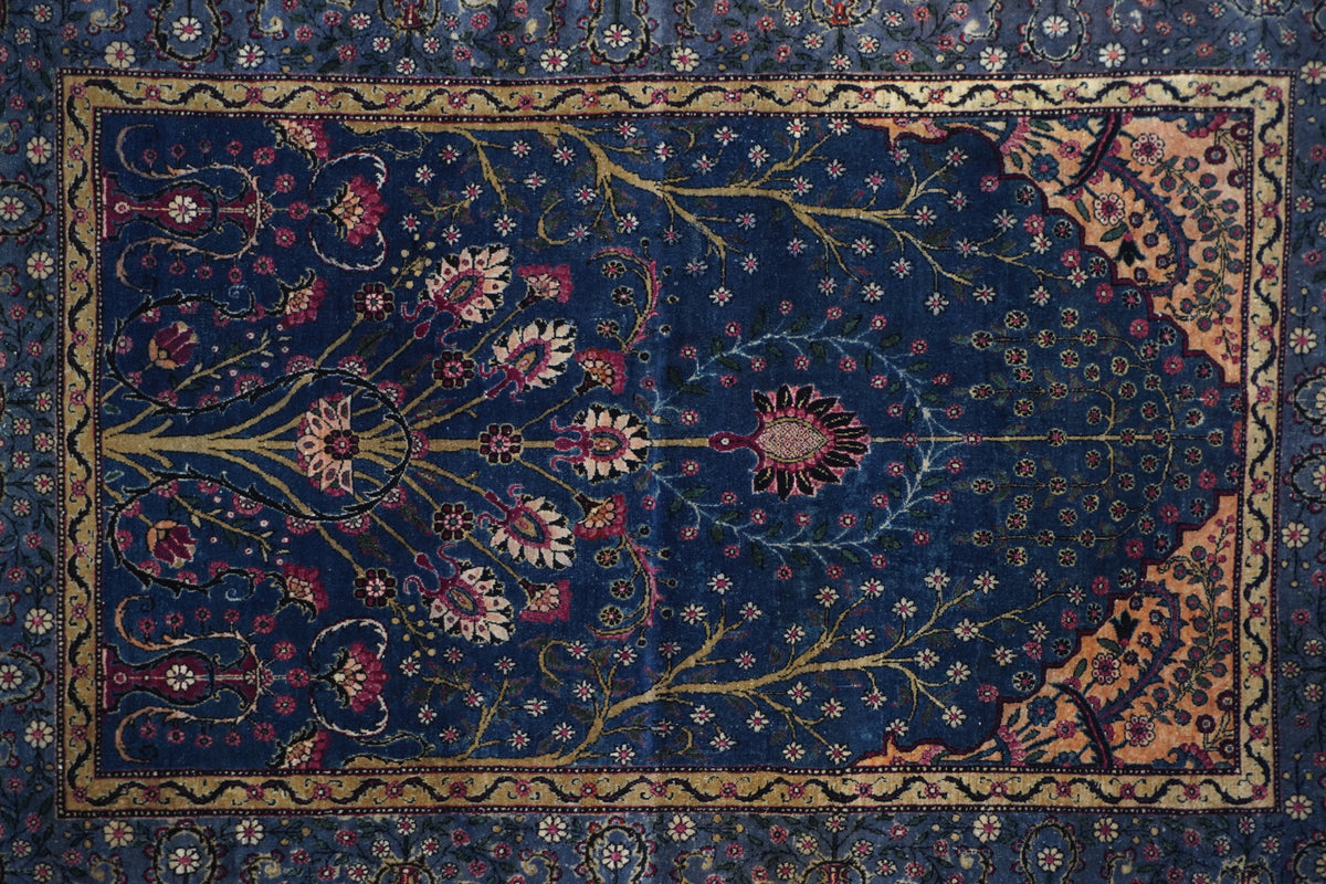 Antique Tehran Rug 4'5'' x 6'7''