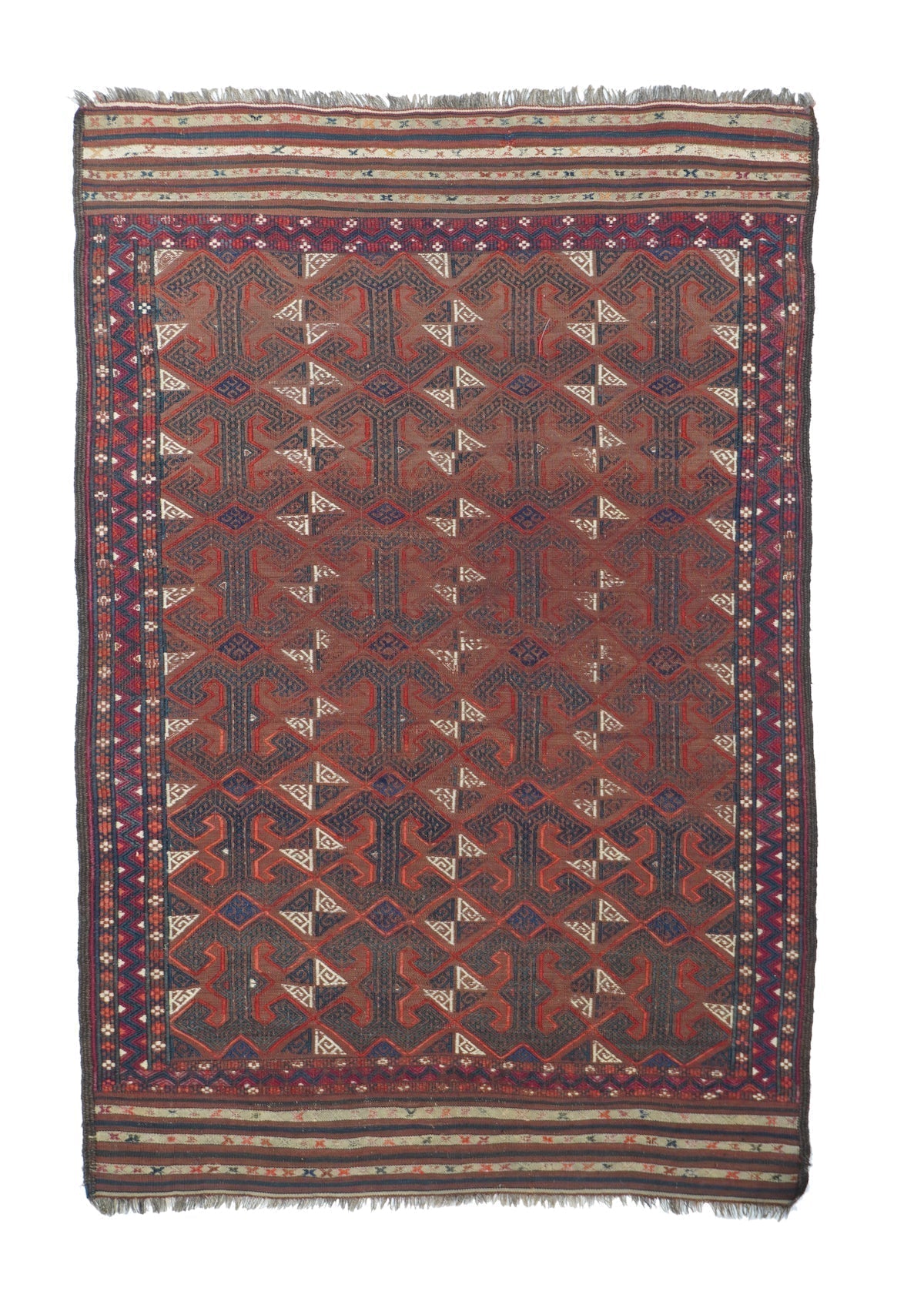 Vintage Kilim Rug 3'4'' x 4'11''