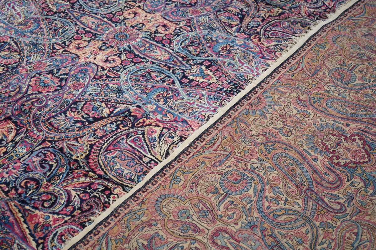 Antique Kerman Rug 10'7'' x 19'2''