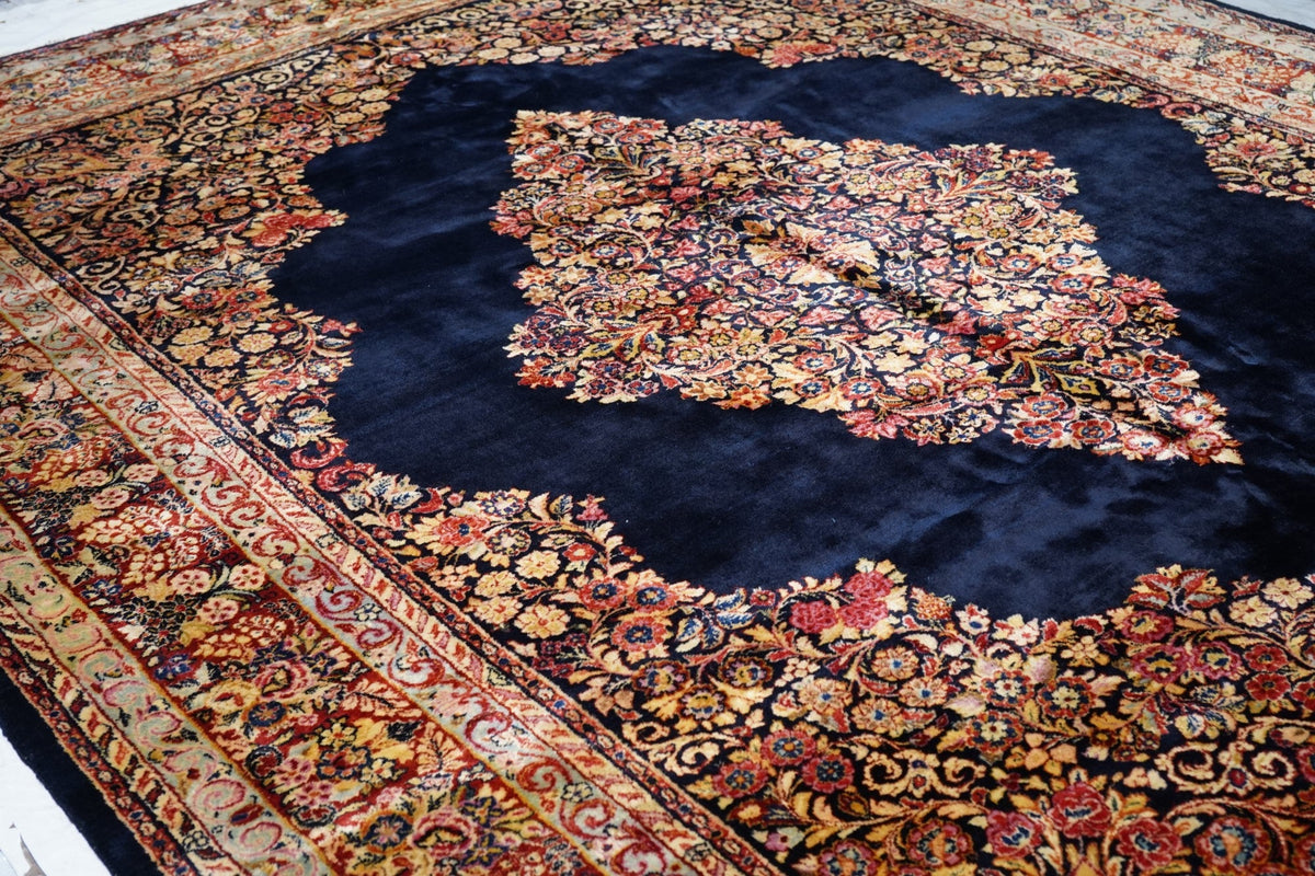 Vintage Sarouk Rug 10'2'' x 13'1''
