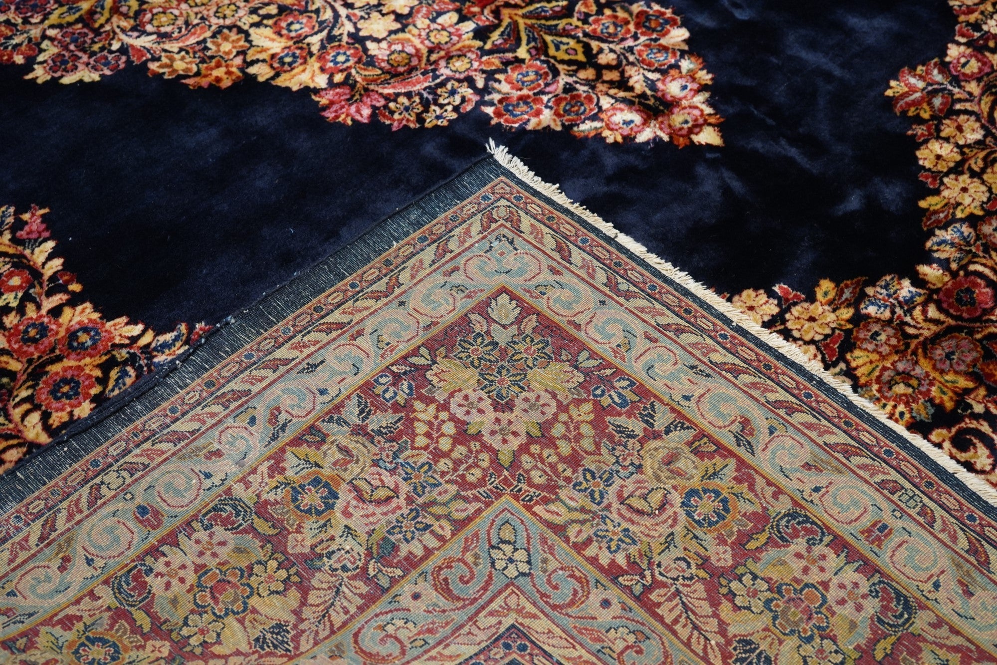 Vintage Sarouk Rug 10'2'' x 13'1''