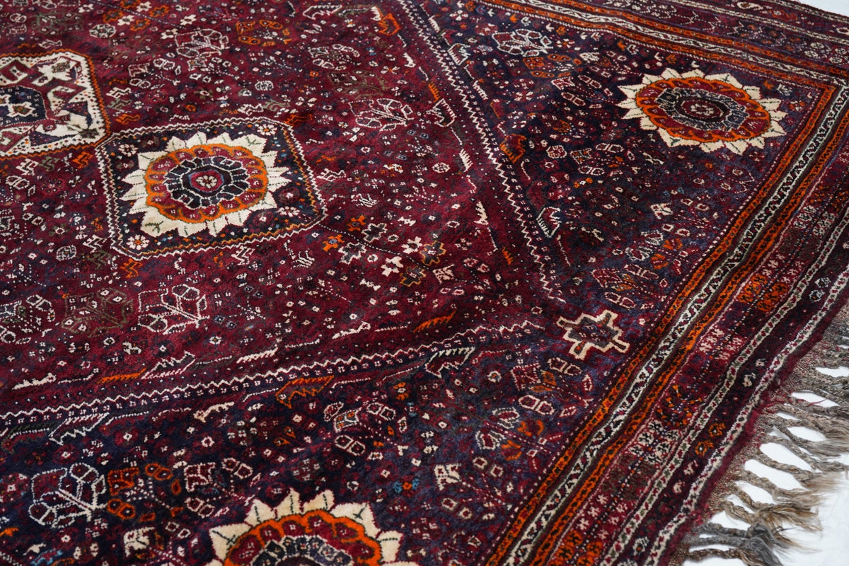 Vintage Shiraz Rug 7'0'' x 10'7''