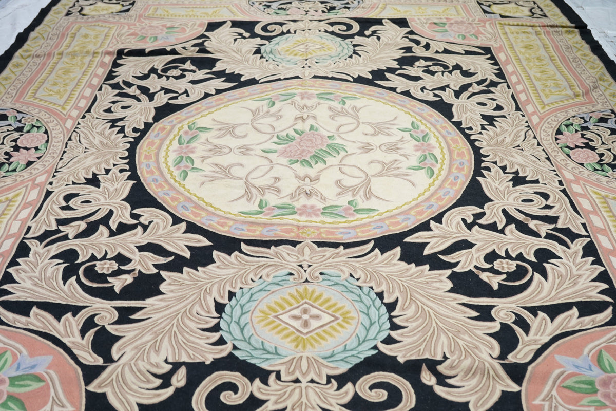 French Savonery Rug 8'10'' x 11'11''