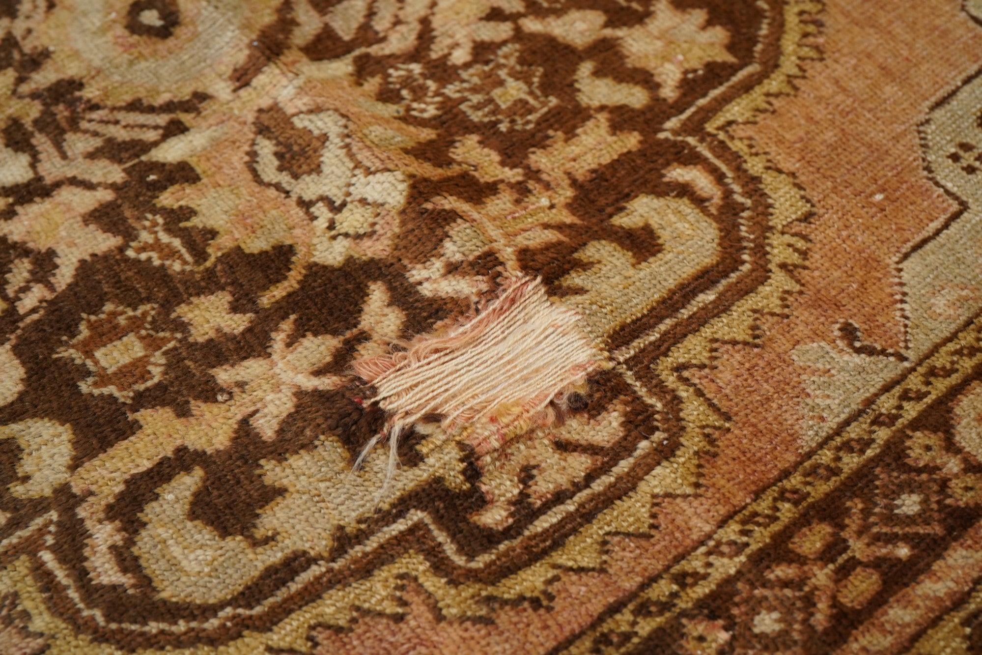 Vintage Turkish Rug 4'6'' x 6'5''