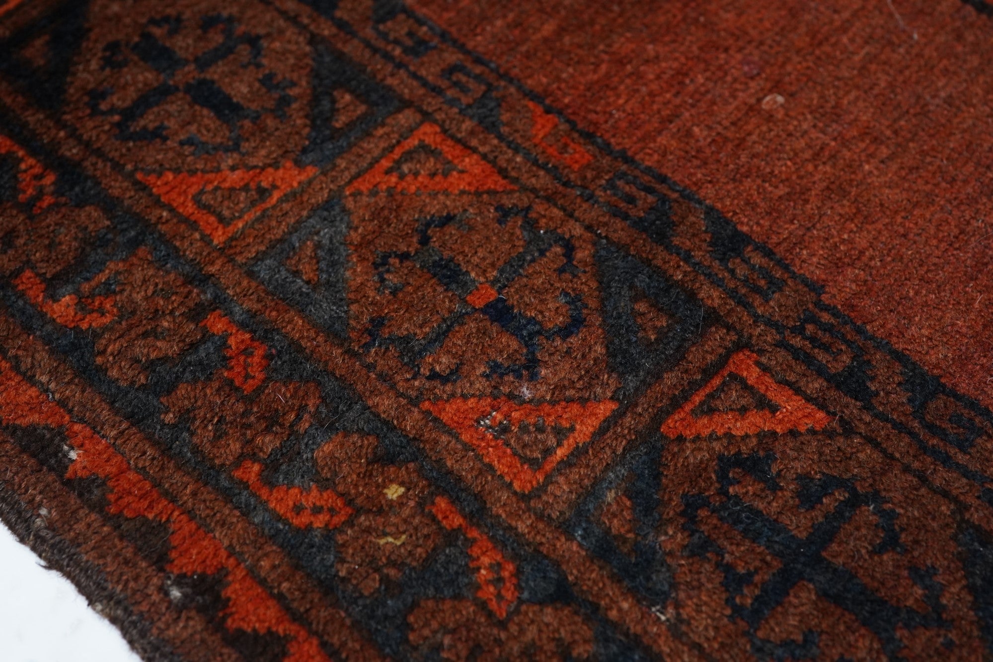 Vintage Afgan Rug 3'9'' x 5'5''