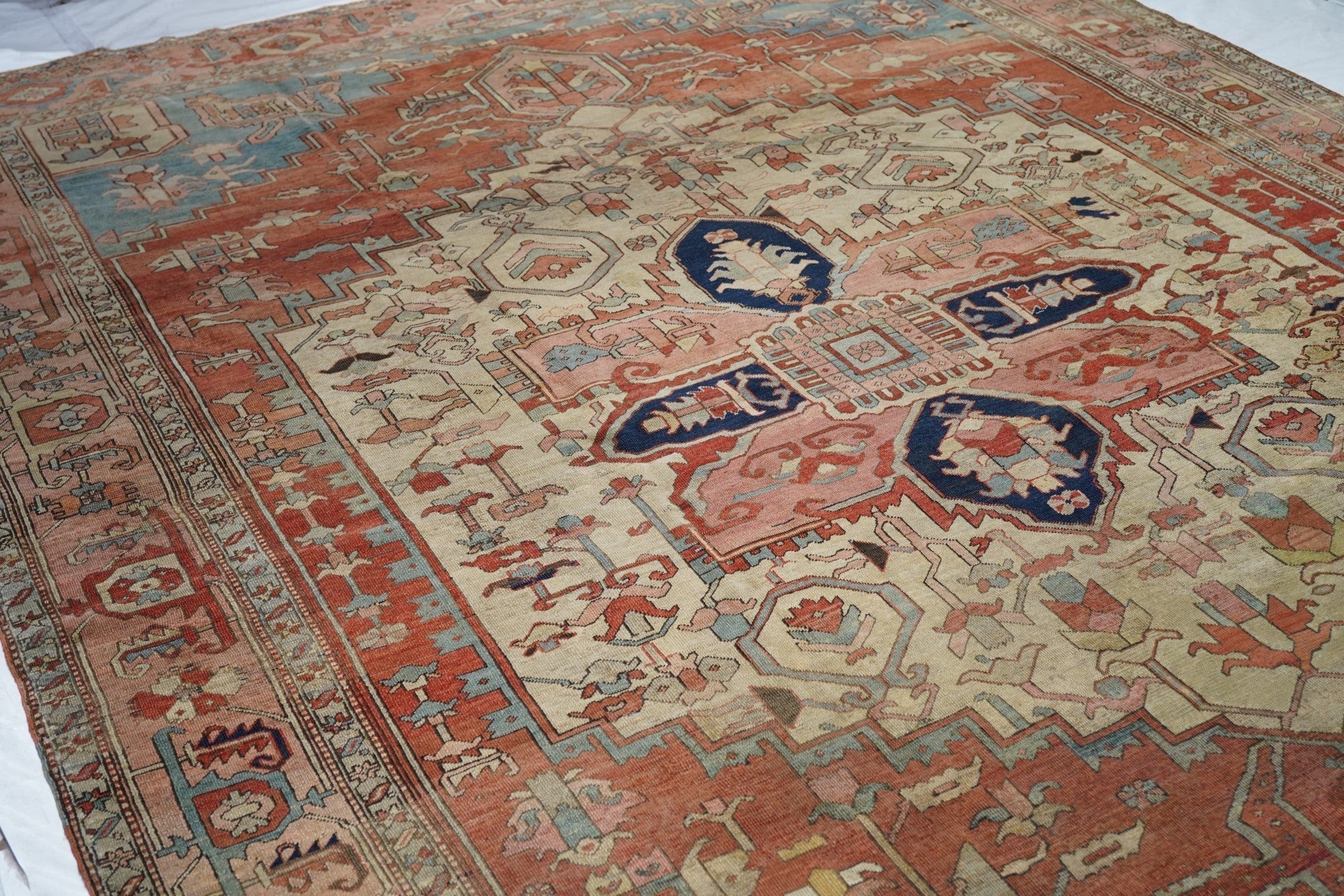 Antique Serapi Rug 8'5'' x 12'0"