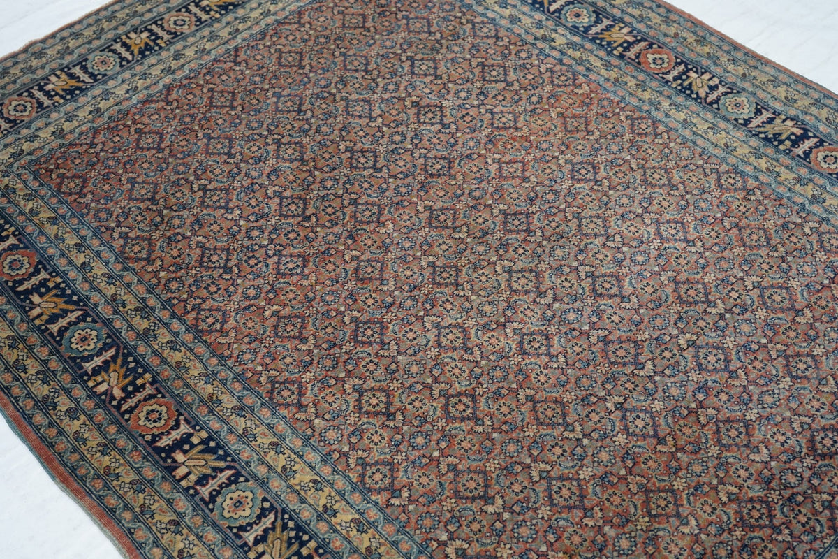 Antique Tabriz Rug 4'8'' x 6'3''
