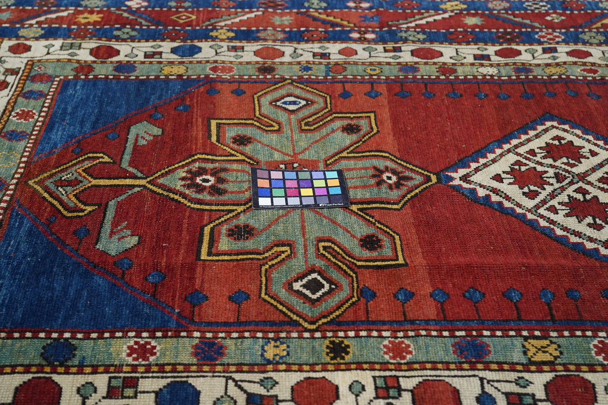 Antique Karabagh Kazak Rug 5'0" x 8'11''