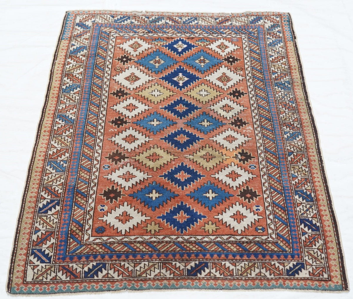 Antique Caucasian Shirvan Rug 2'7'' x 3'9''