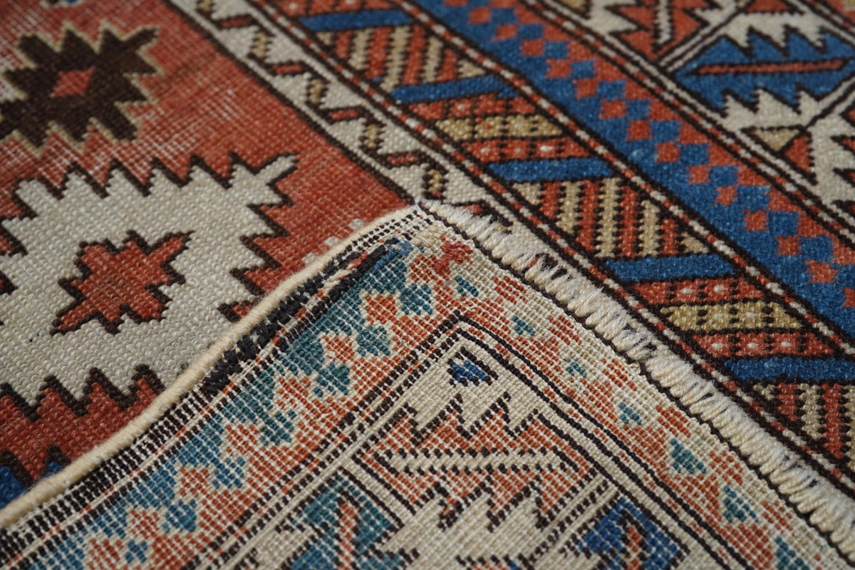 Antique Caucasian Shirvan Rug 2'7'' x 3'9''