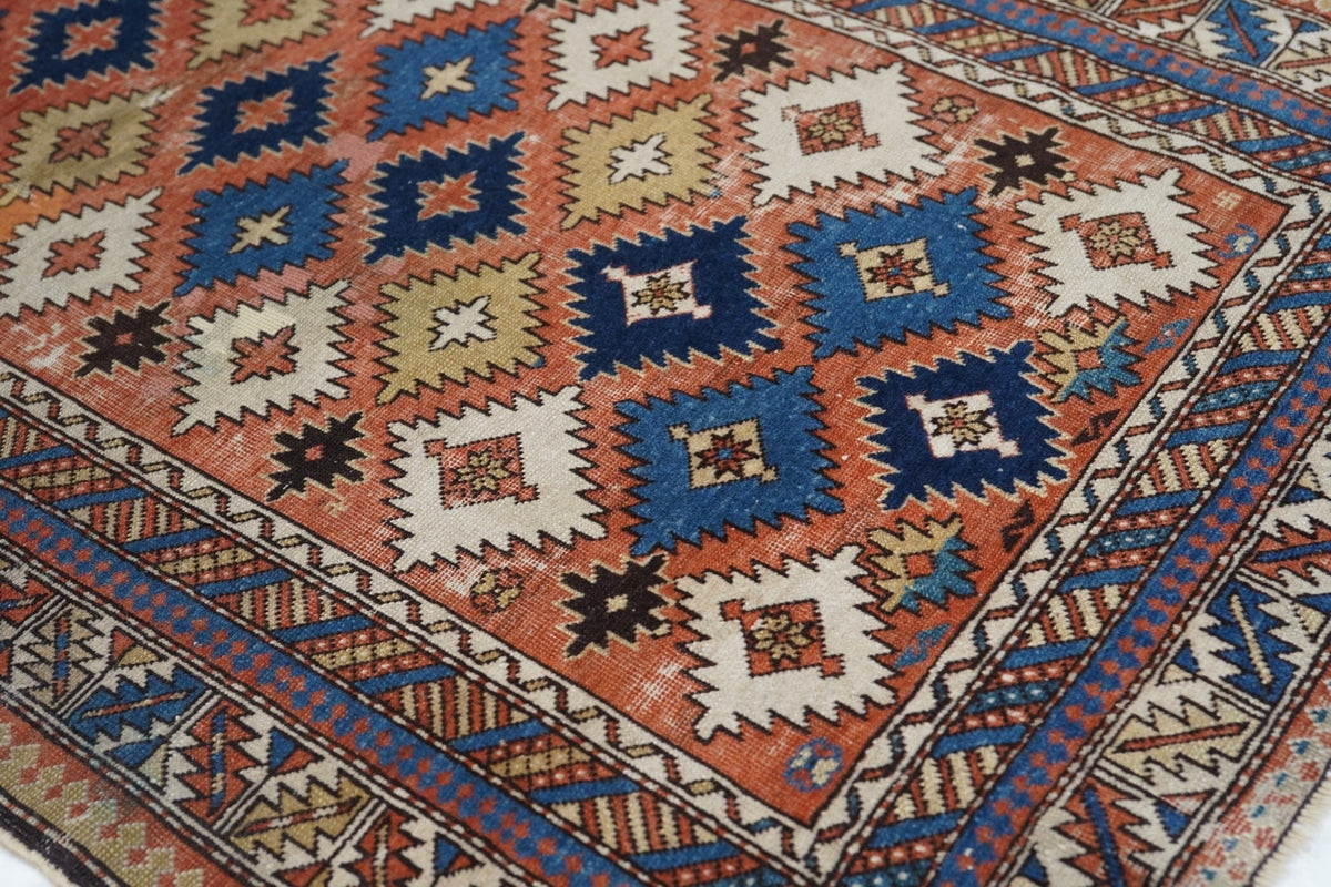 Antique Caucasian Shirvan Rug 2'7'' x 3'9''