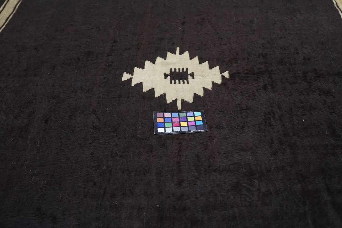 Vintage Moroccan Kilim Rug 4'5'' x 5'4''