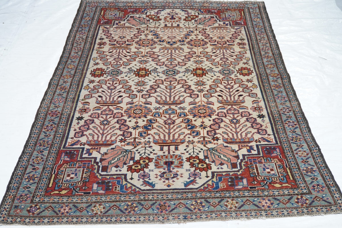 Antique Malayer Rug 4'2'' x 6'6''