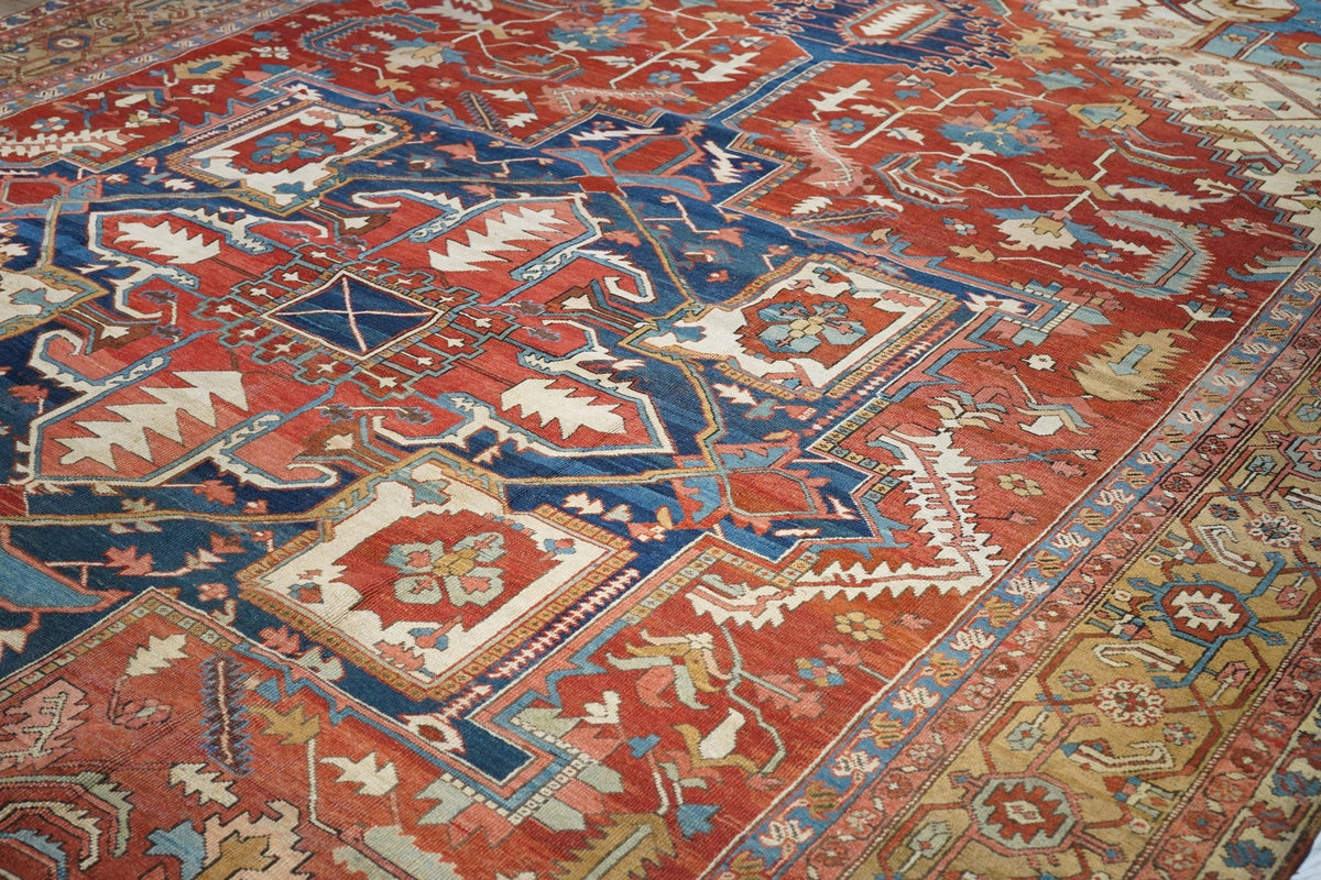 Antique Serapi Rug 12'0'' x 19'6''