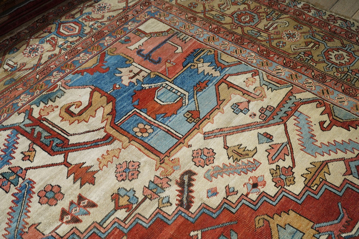 Antique Serapi Rug 12'0'' x 19'6''