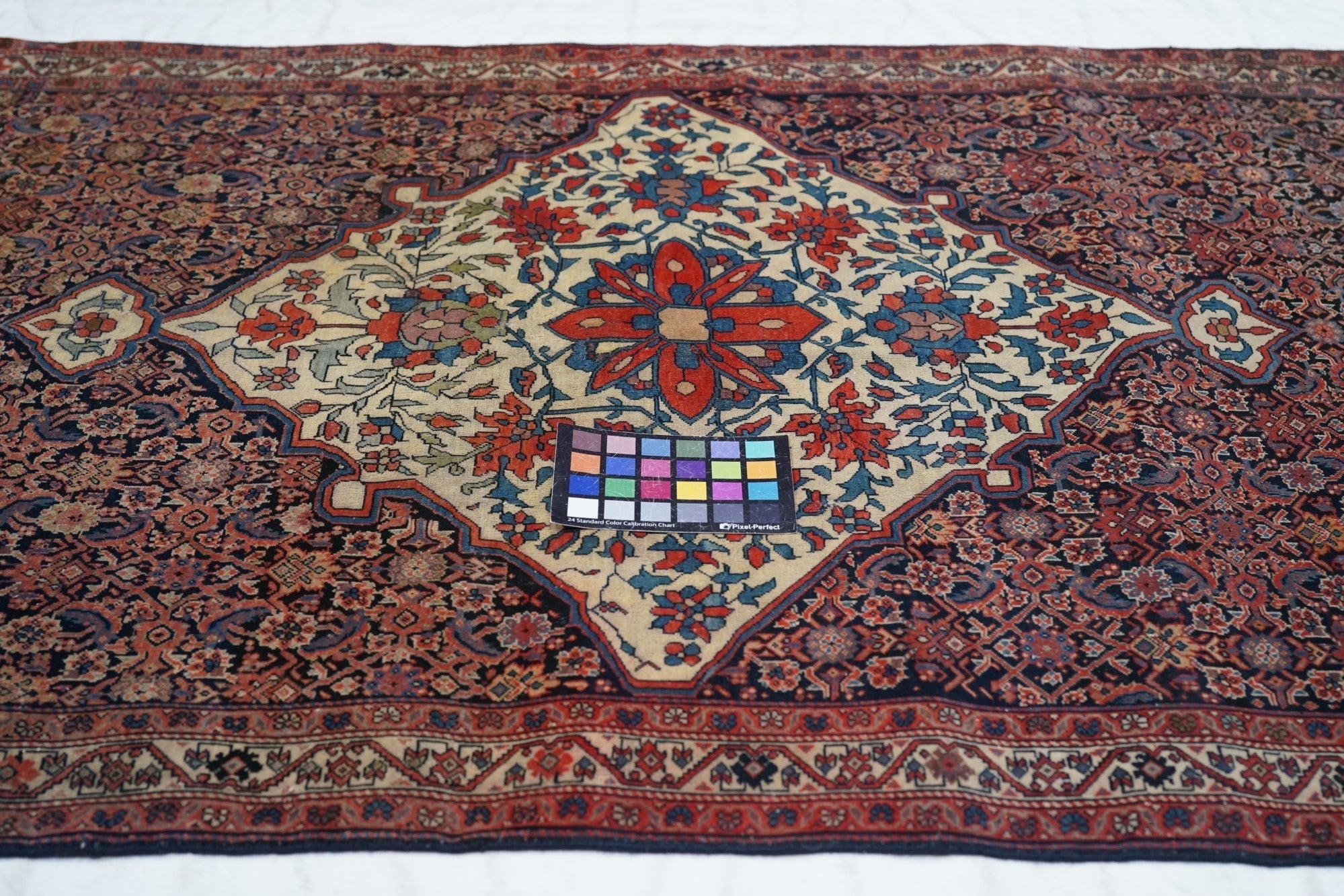 Antique Farahan Sarouk Rug 3'2'' x 4'9''
