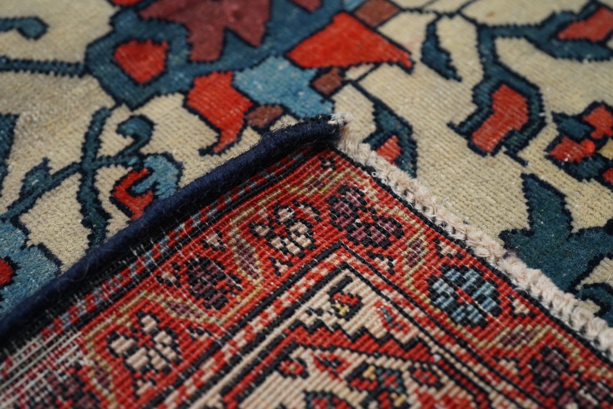 Antique Farahan Sarouk Rug 3'2'' x 4'8''