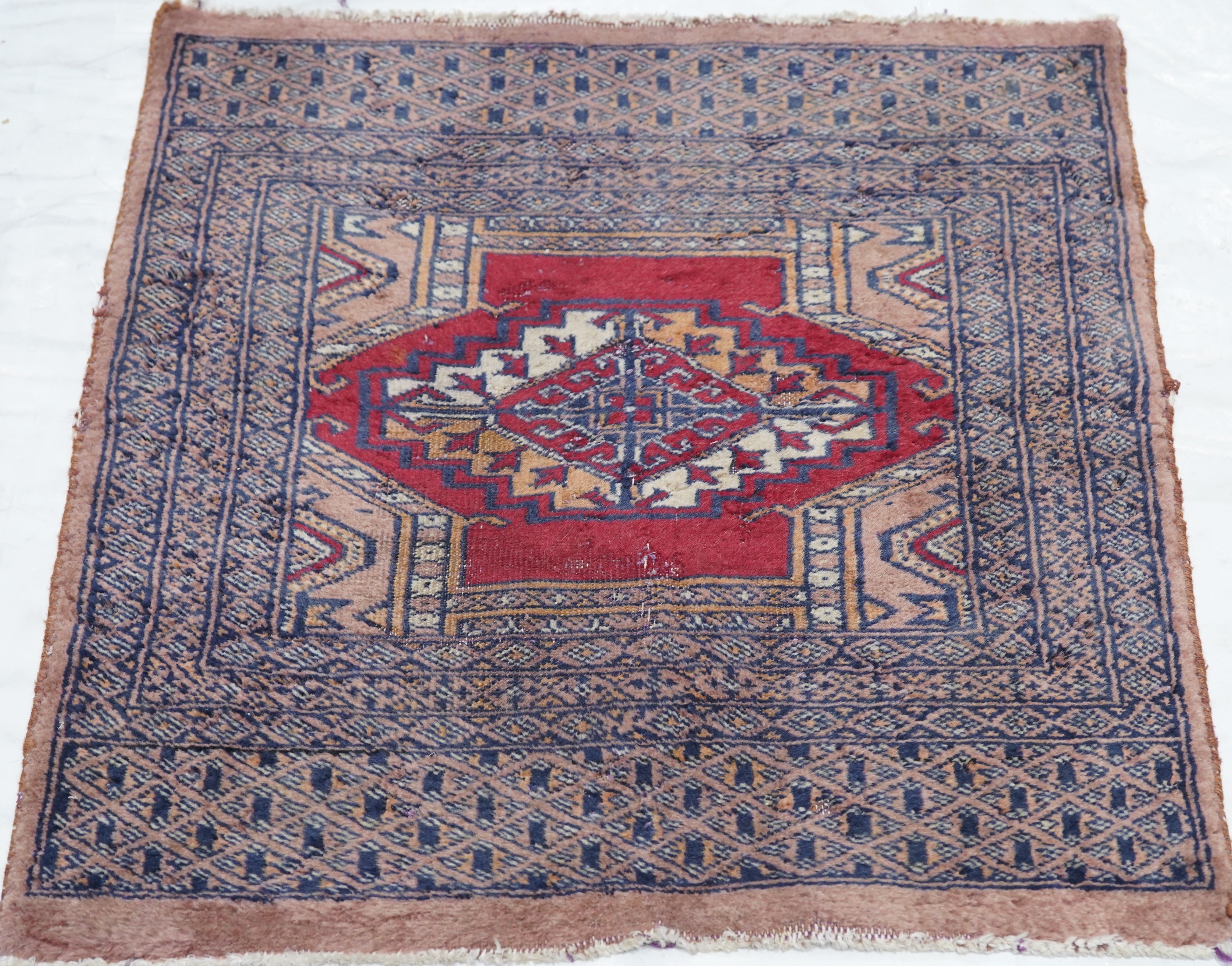 Vintage Bokara Rug 2'1'' x 2'2''