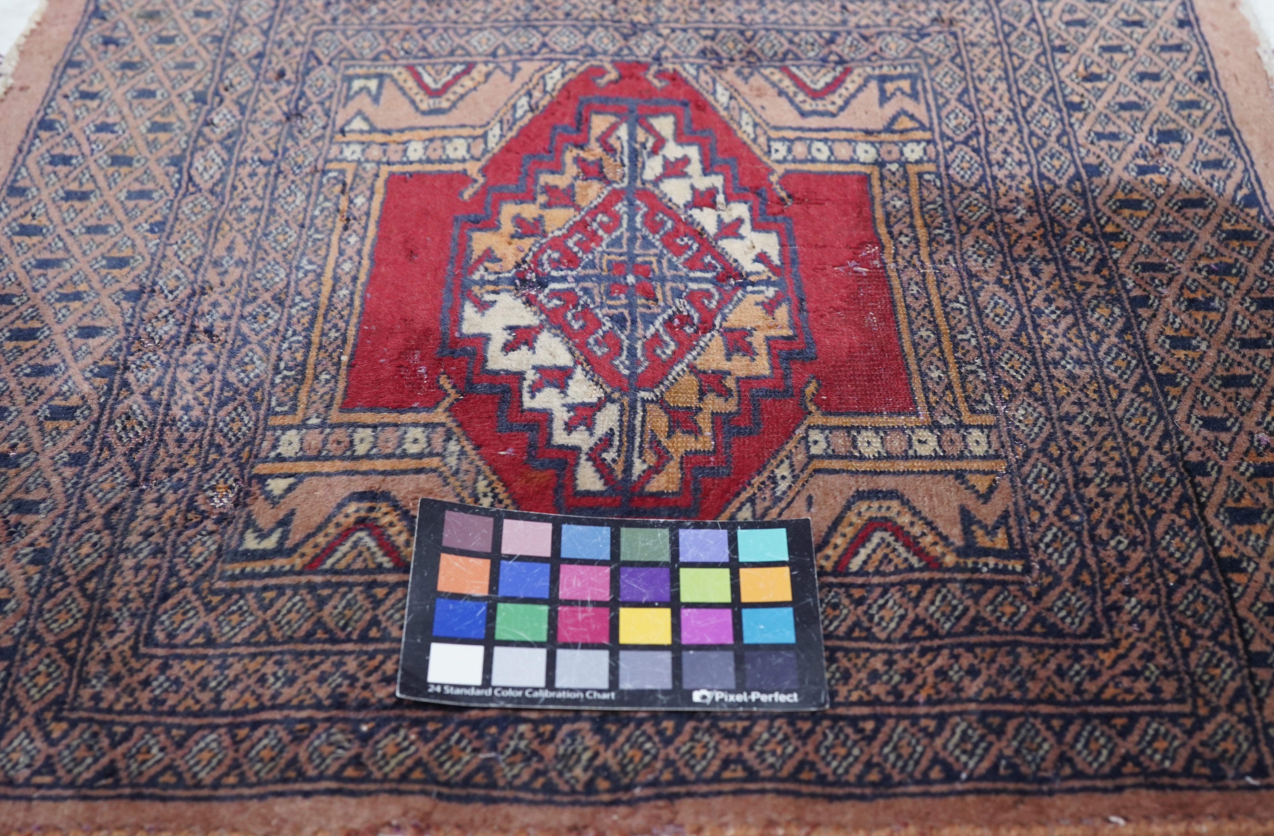 Vintage Bokara Rug 2'1'' x 2'2''