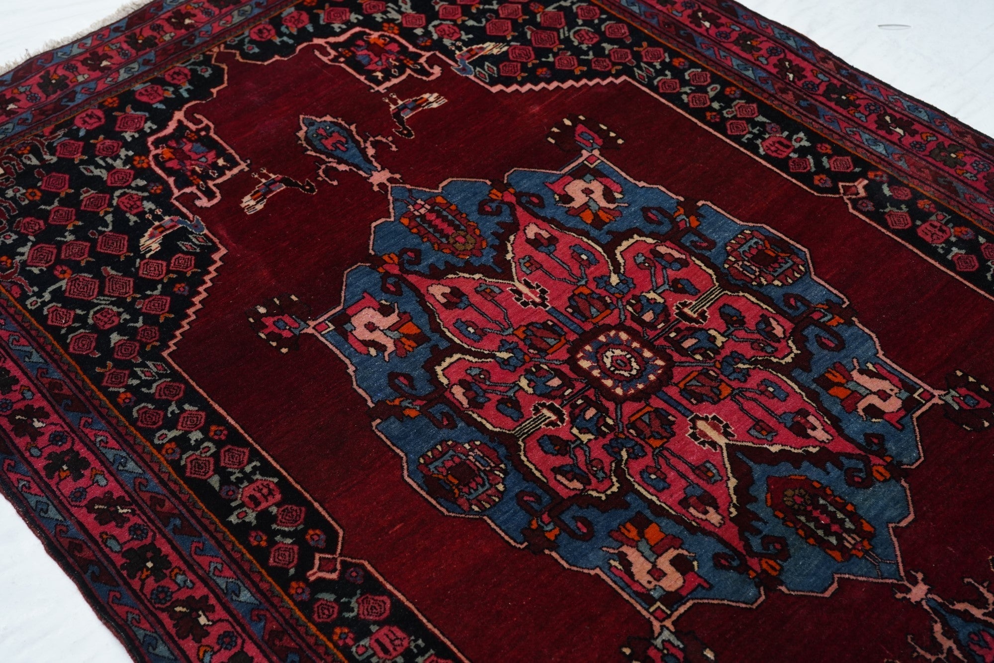 Antique Bidjar Rug 4'7'' x 6'10''