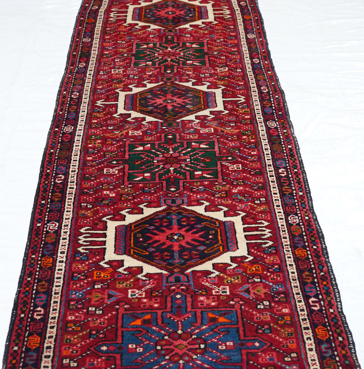 Vintage Karajeh Long Rug 2'8'' x 9'6''