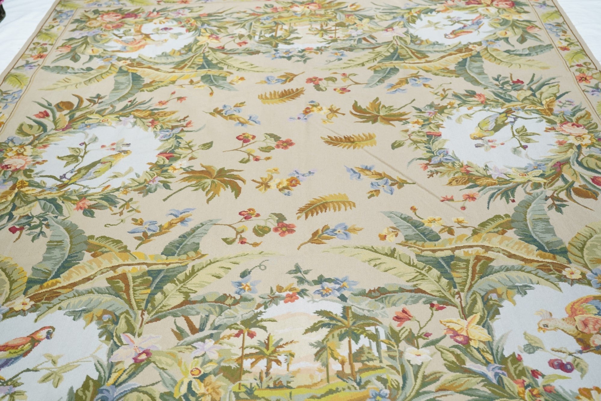 French Aubusson Design Rug 8'0'' x 10'0''