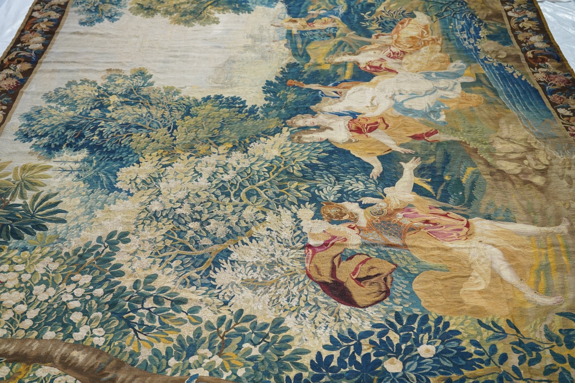 Antique Tapestry 9' 4'' x 14' 10''