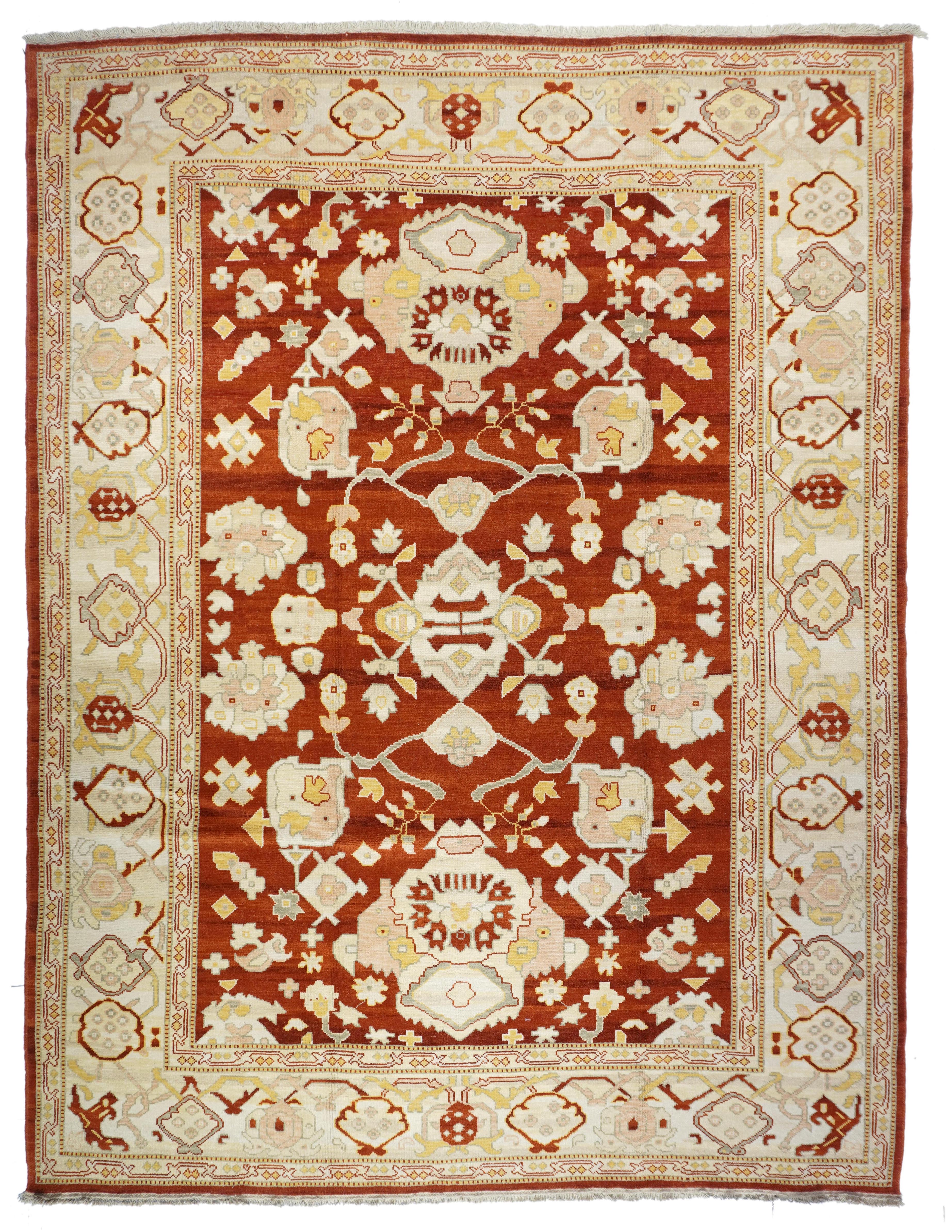 Oushak Rug 9' 0" x 12'0"