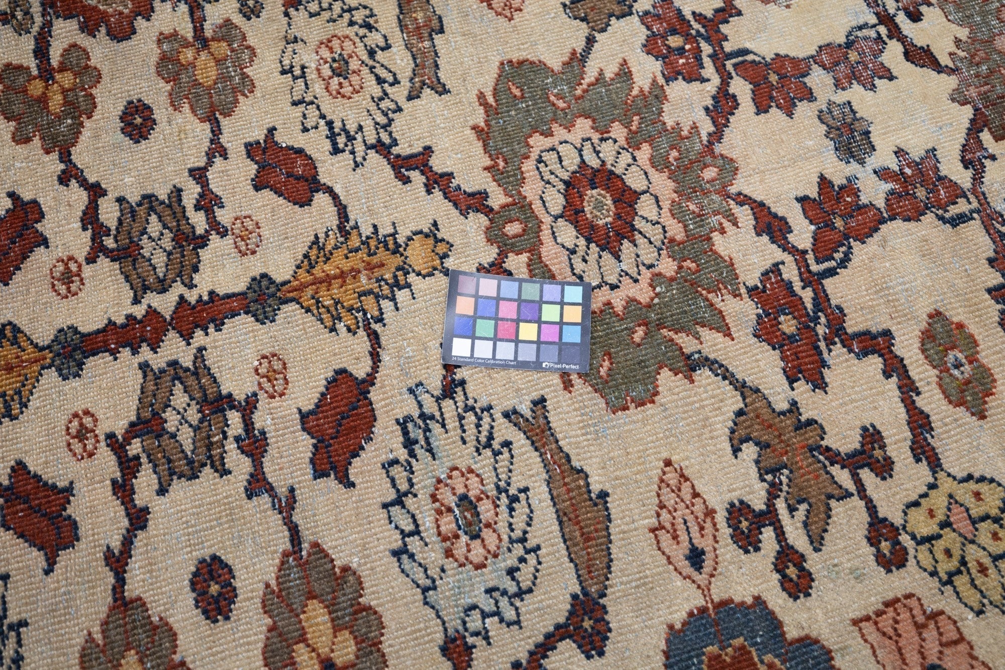 Antique l Mahal Sultanabad Rug 8'6'' x 11'1''