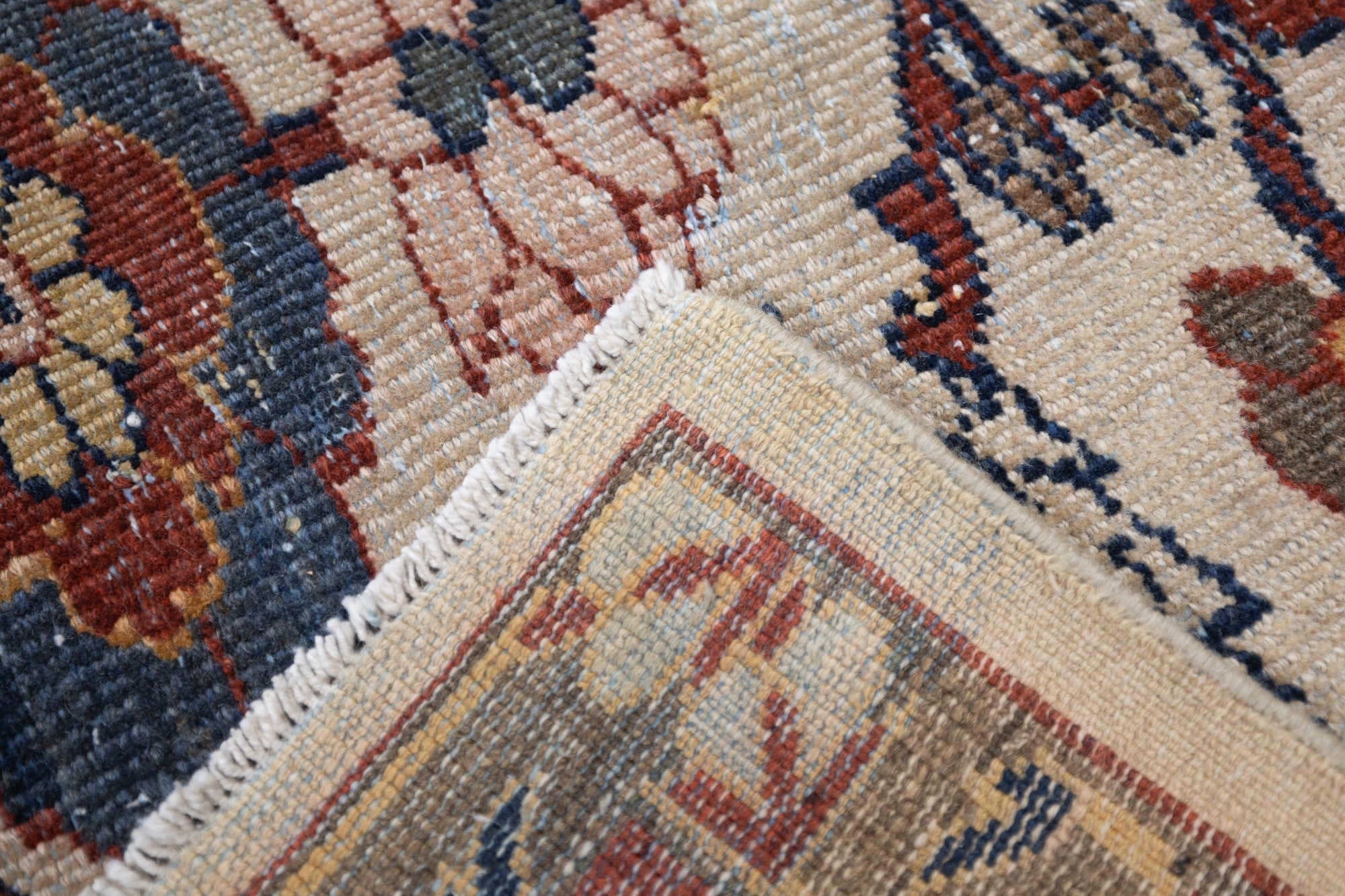 Antique l Mahal Sultanabad Rug 8'6'' x 11'1''