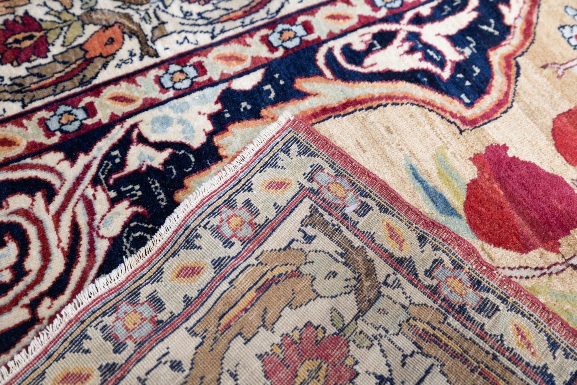 Antique Lavar Kerman Rug 4'3'' x 6'6''