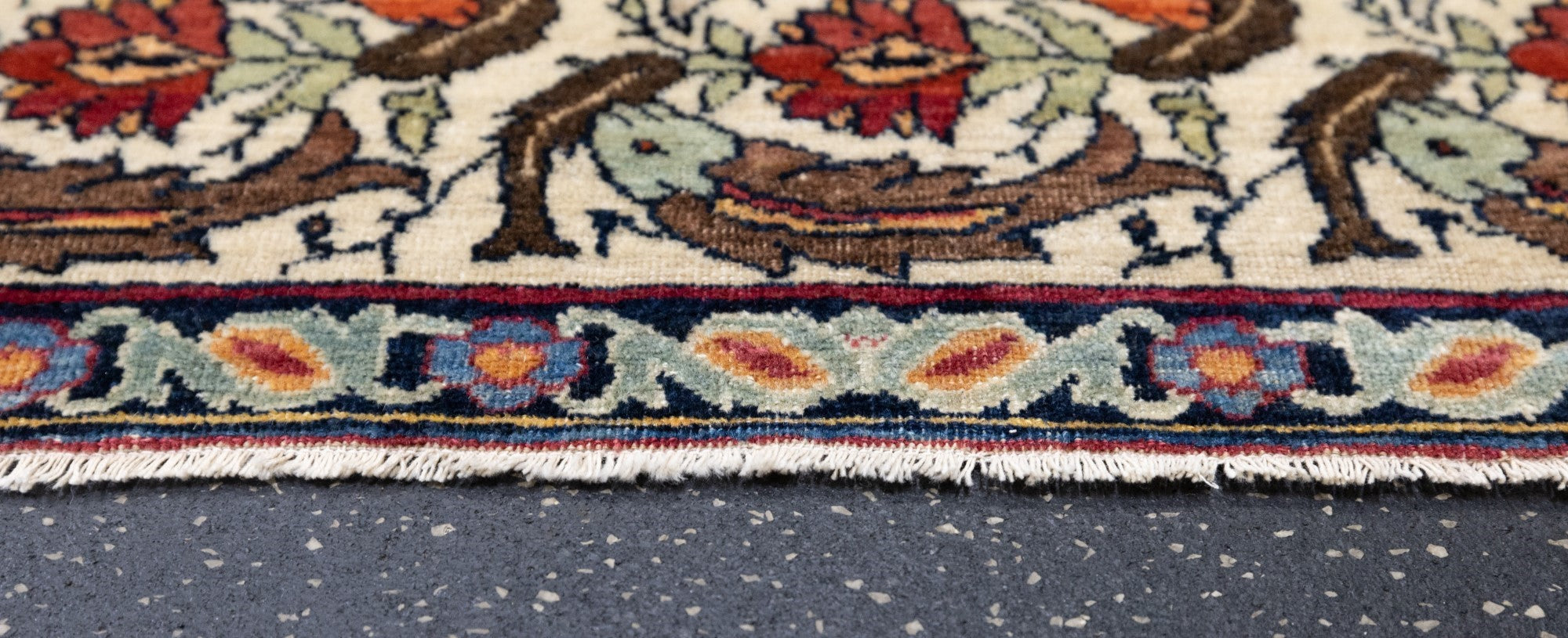 Antique Lavar Kerman Rug 4'3'' x 6'6''