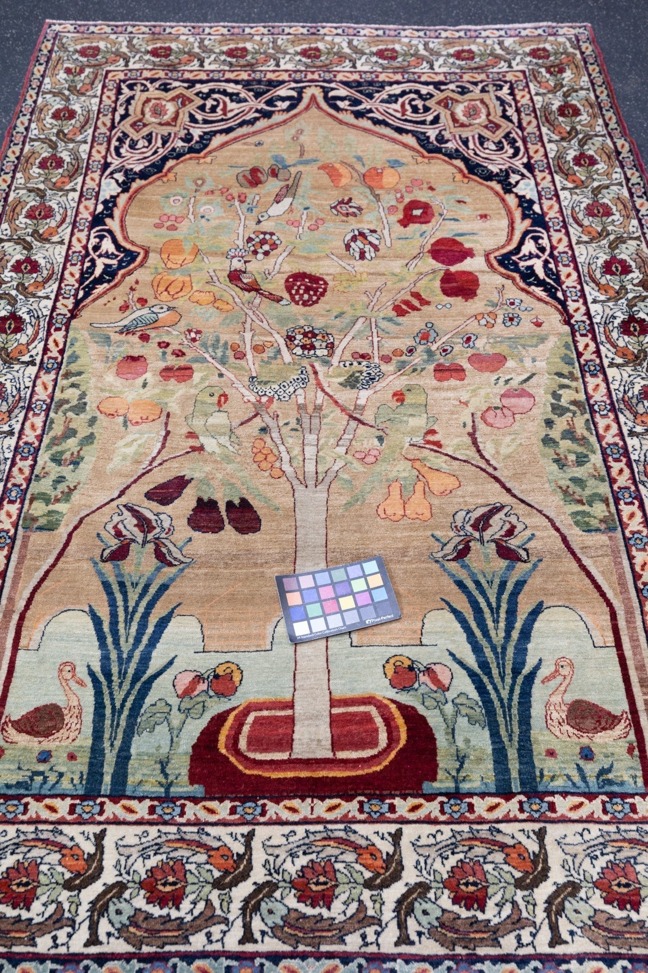 Antique Lavar Kerman Rug 4'3'' x 6'6''