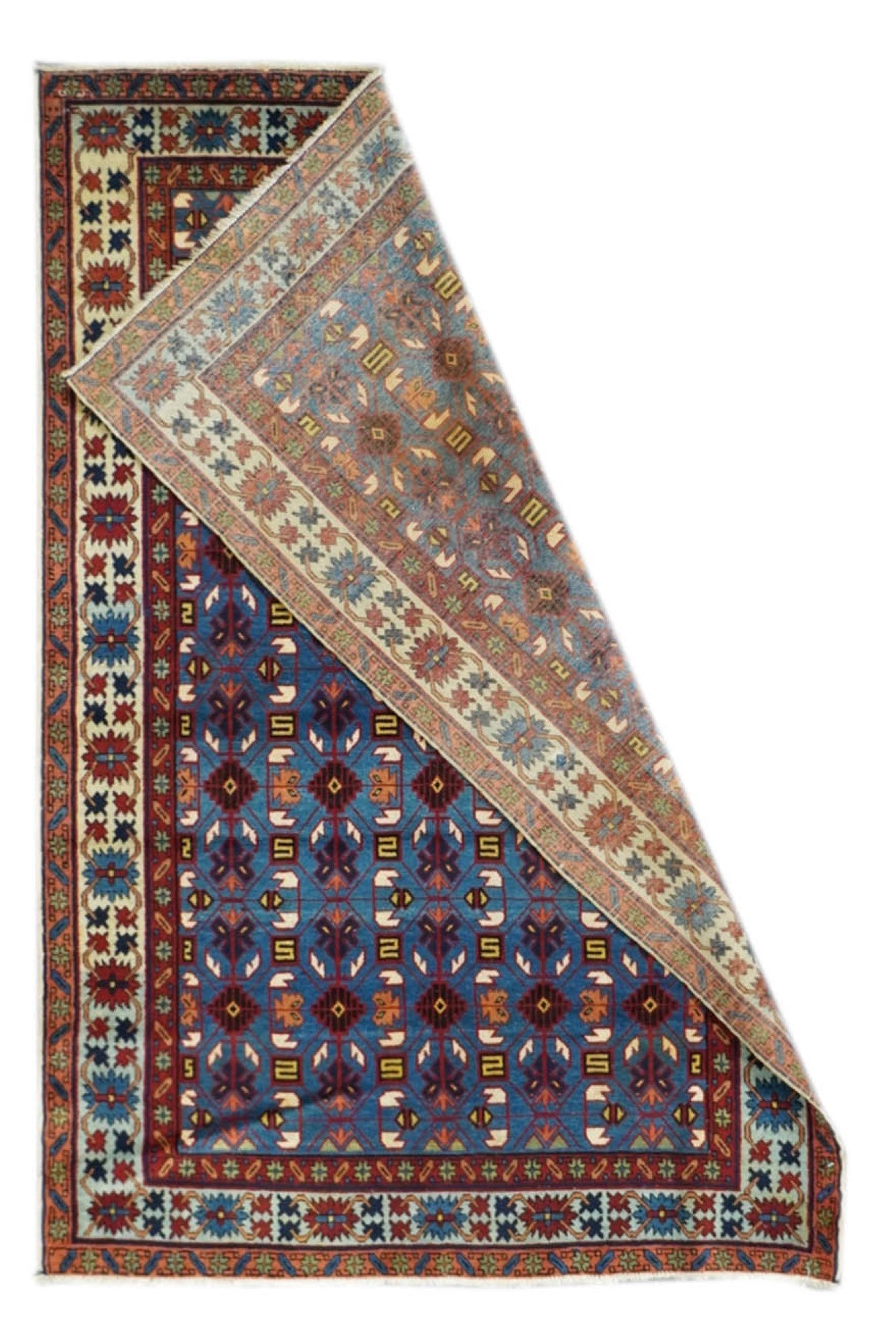 Antique Caucasian Shirvan Kuba Rug 3'7'' x 5'7''