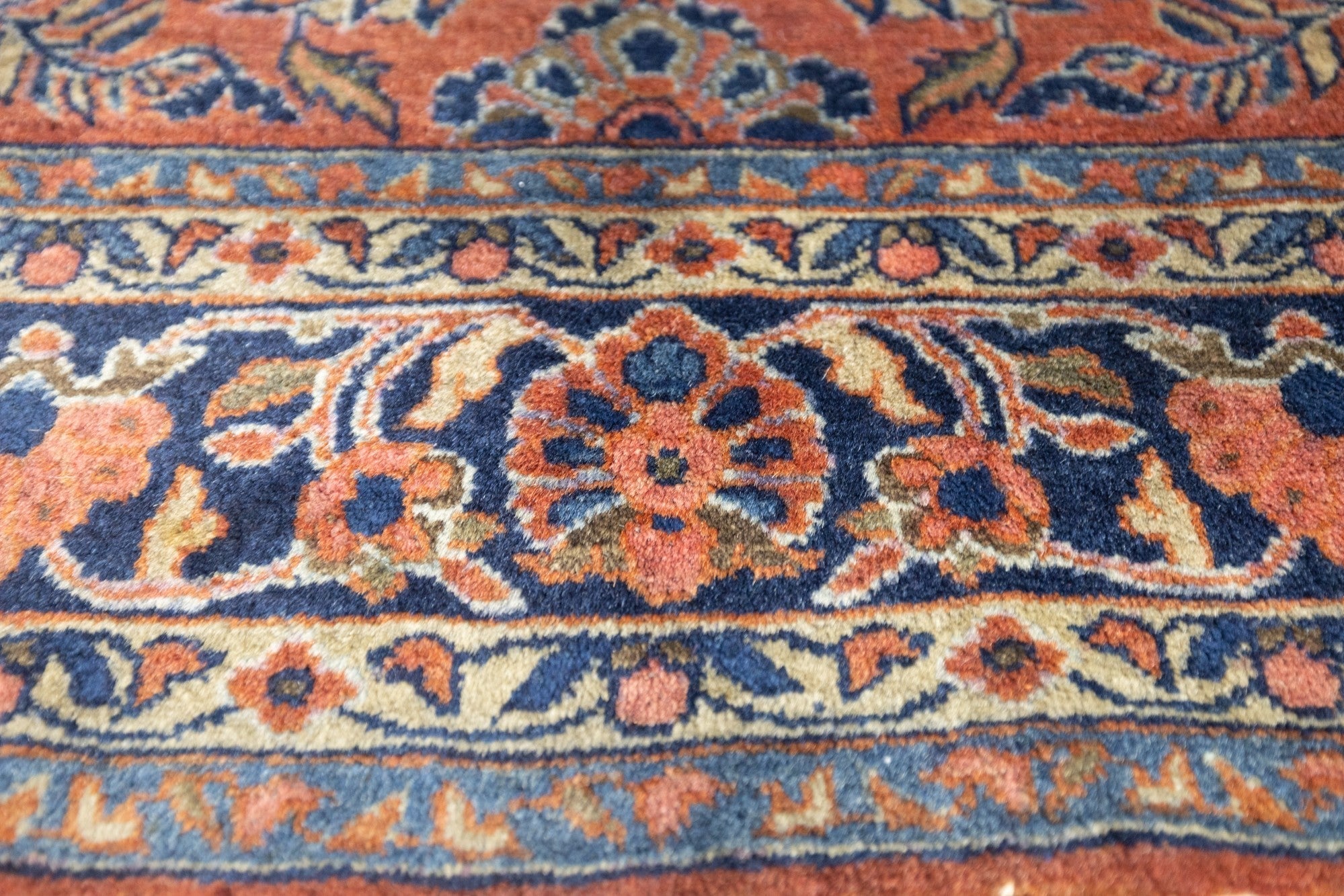Antique Farahan Sarouk Rug 4'0" x 6'5''