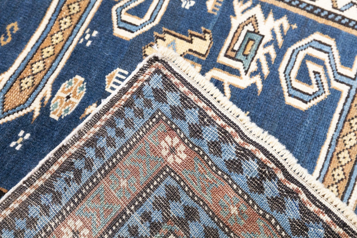 Antique Caucasian Shirvan Perpedil Rug 3'2'' x 4'0"