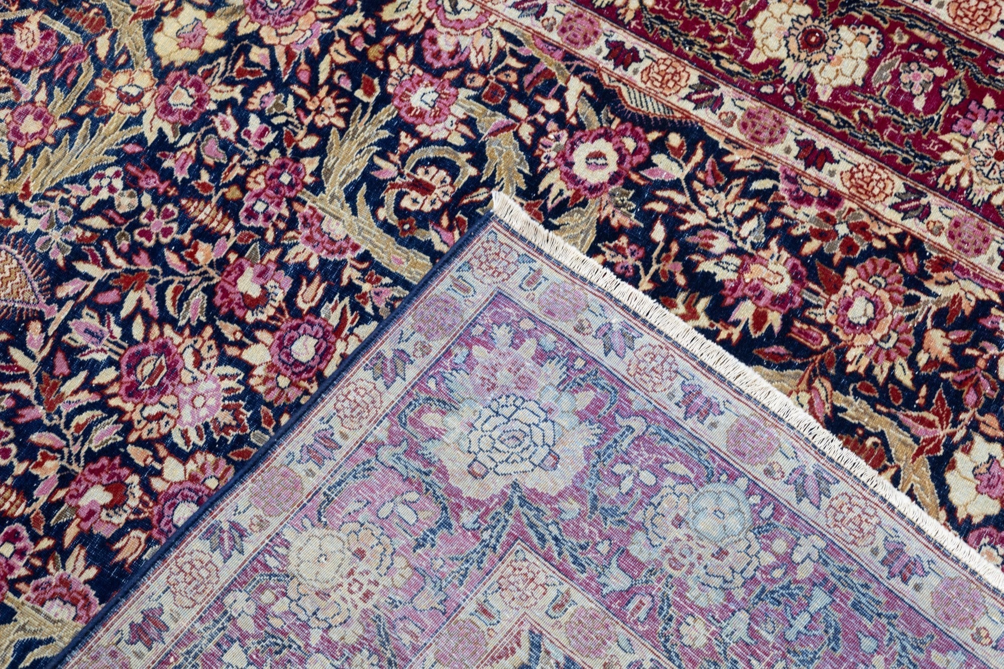 Antique Lavar Kerman Rug 4'6'' x 6'7''