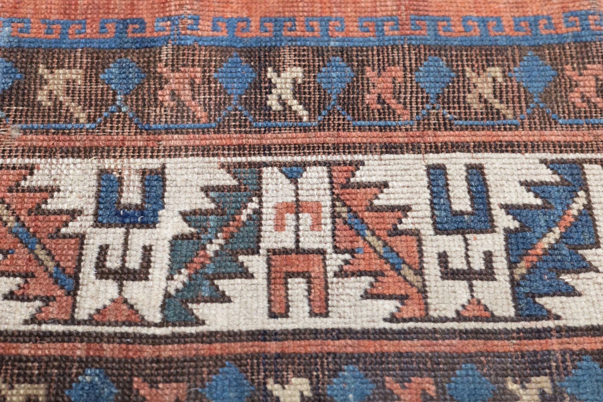 Antique Caucasian Kazak Rug 5'8'' x 8'6''