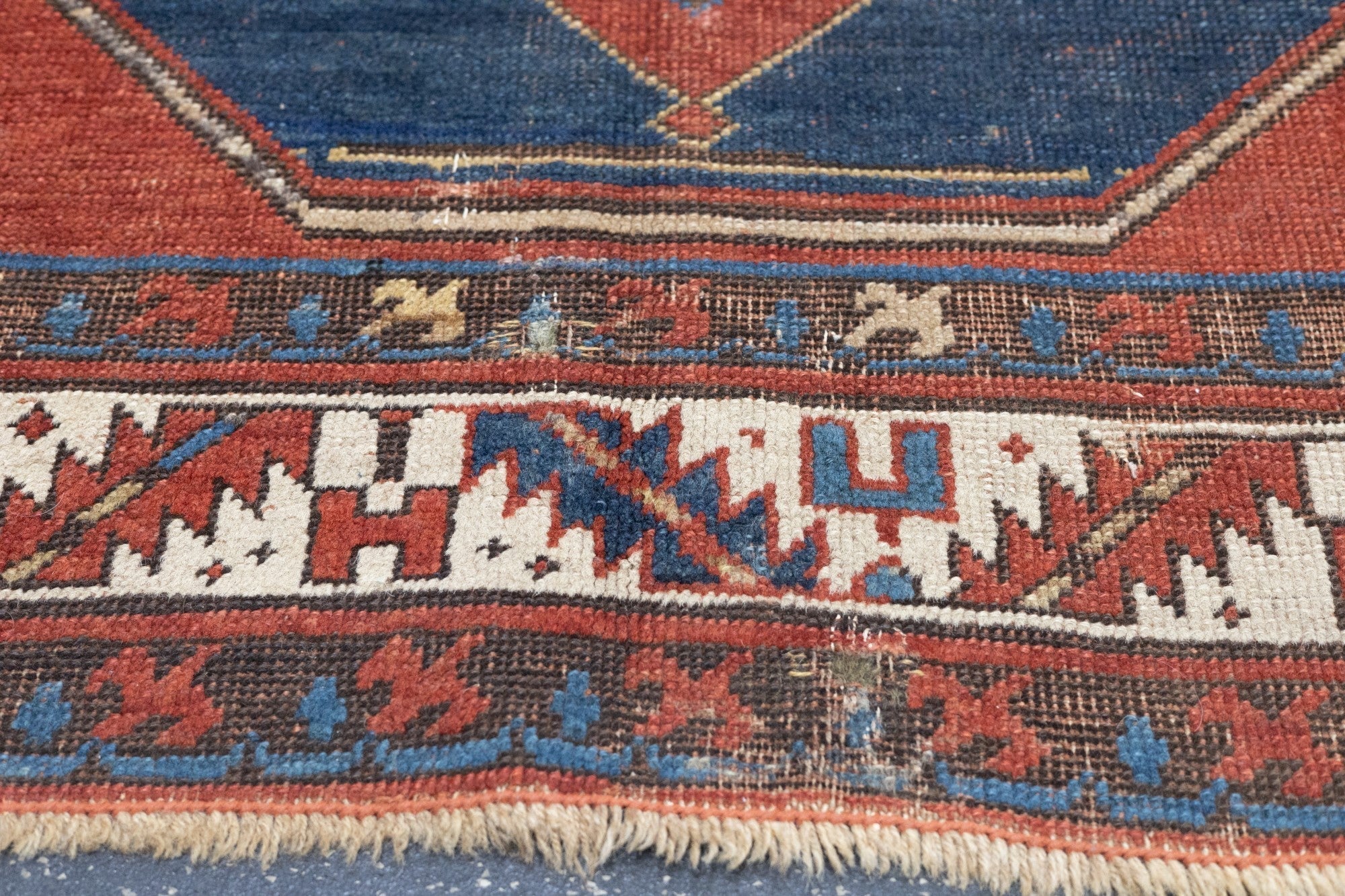 Antique Caucasian Kazak Rug 5'8'' x 8'6''