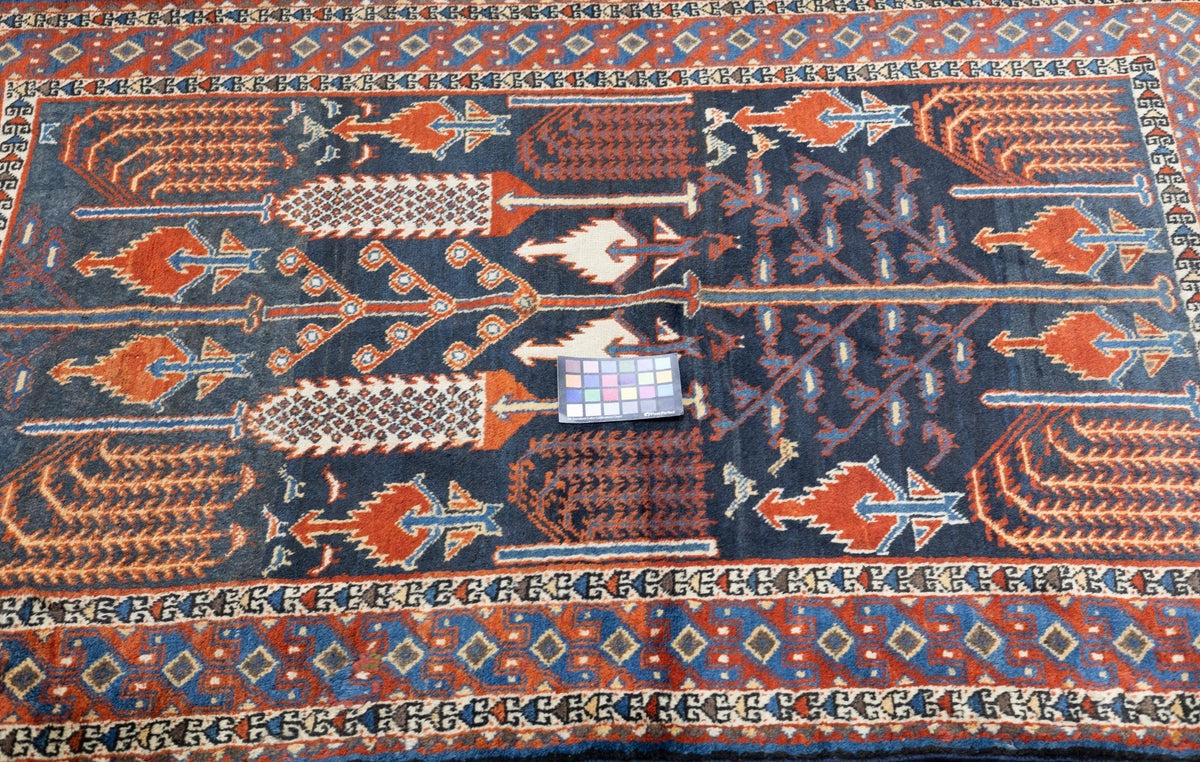 Antique Kurdish Rug 4'3'' x 6'9''