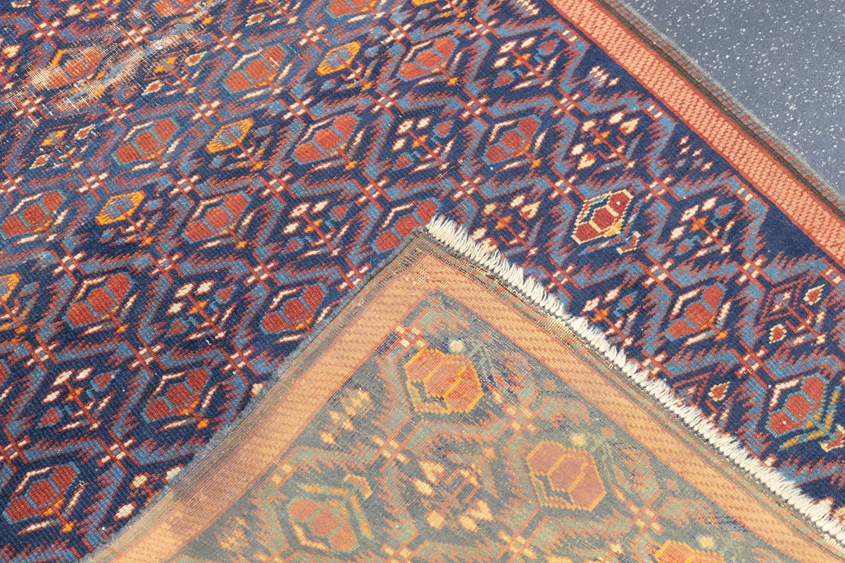 Antique Caucasian Shirvan Rug 3' x 5'3''