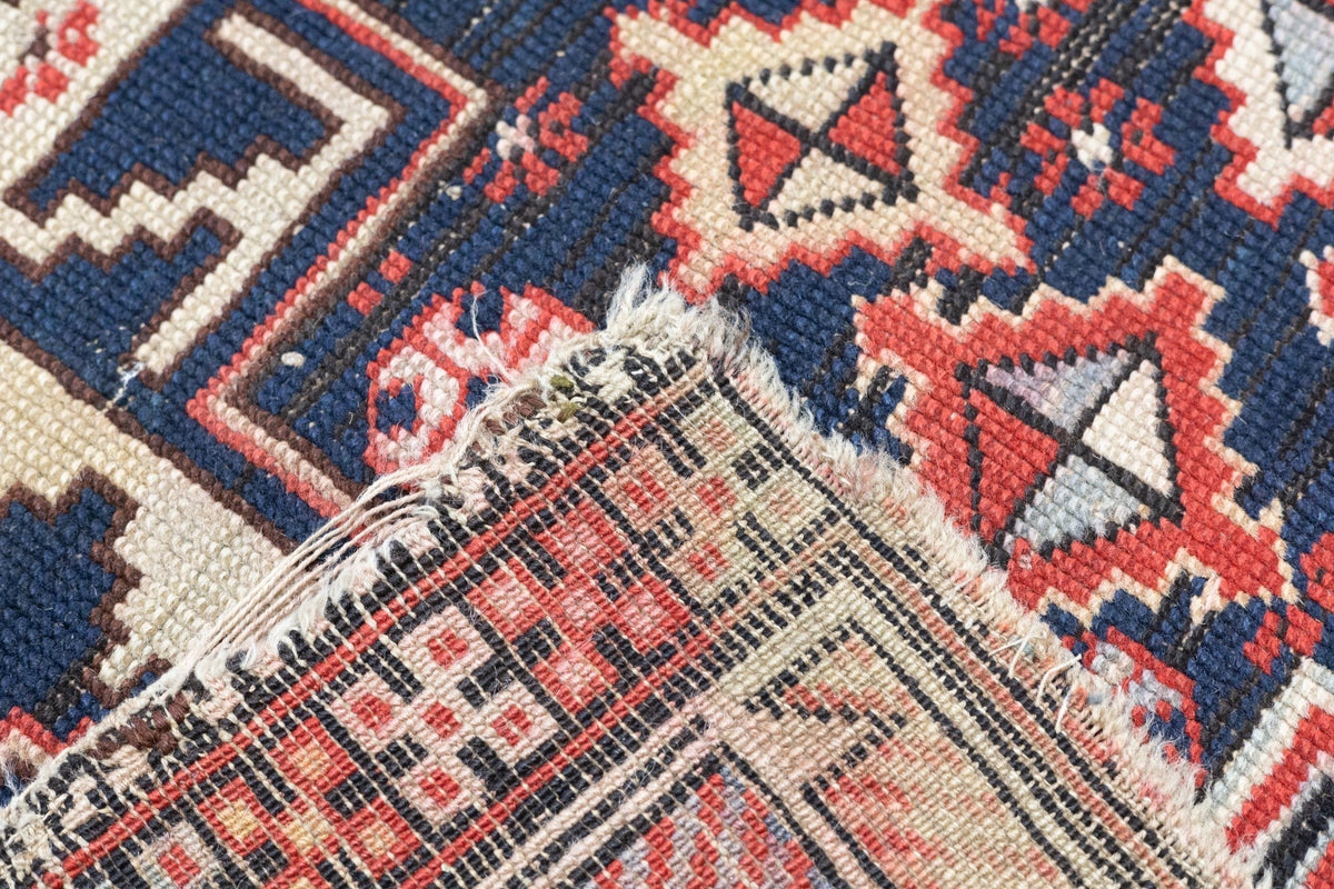 Antique Caucasian Shirvan Rug 3'9'' x 5'4''