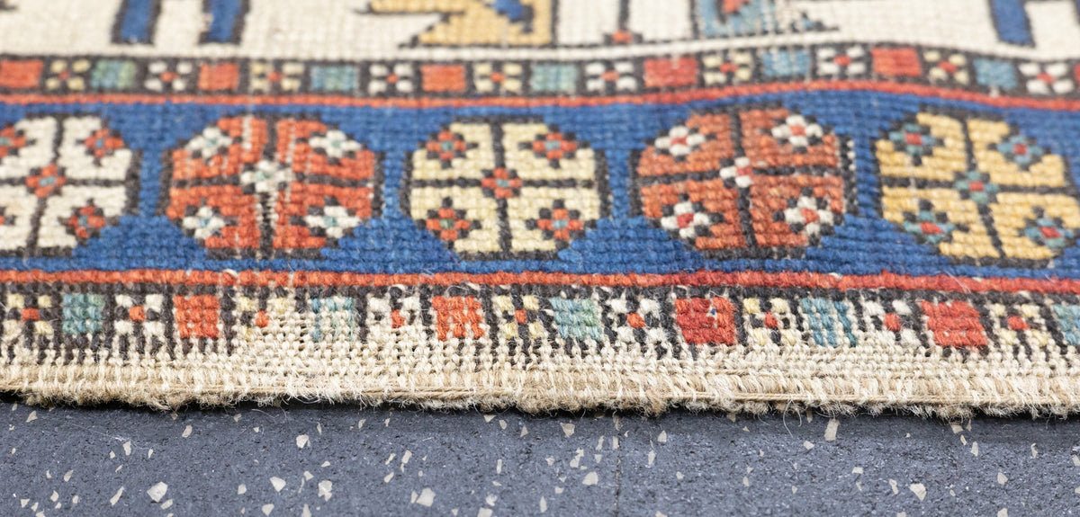 Antique Caucasian Shirvan Rug 3'7'' x 6'8''