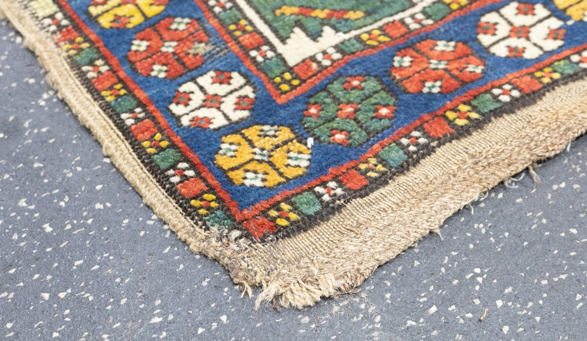 Antique Caucasian Shirvan Rug 3'7'' x 6'8''