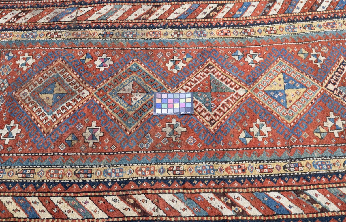 Antique Caucasian Kazak Rug 3'10'' x 6'11''