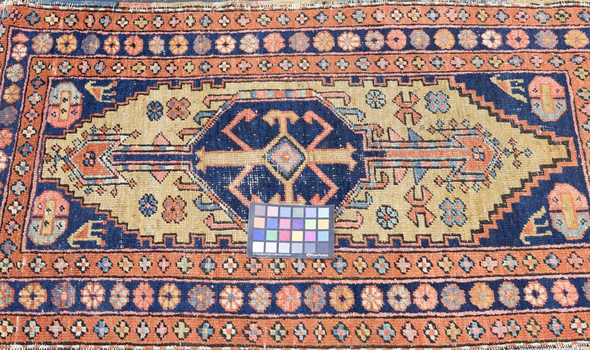 Antique Heriz Rug 2'6'' x 4'4''