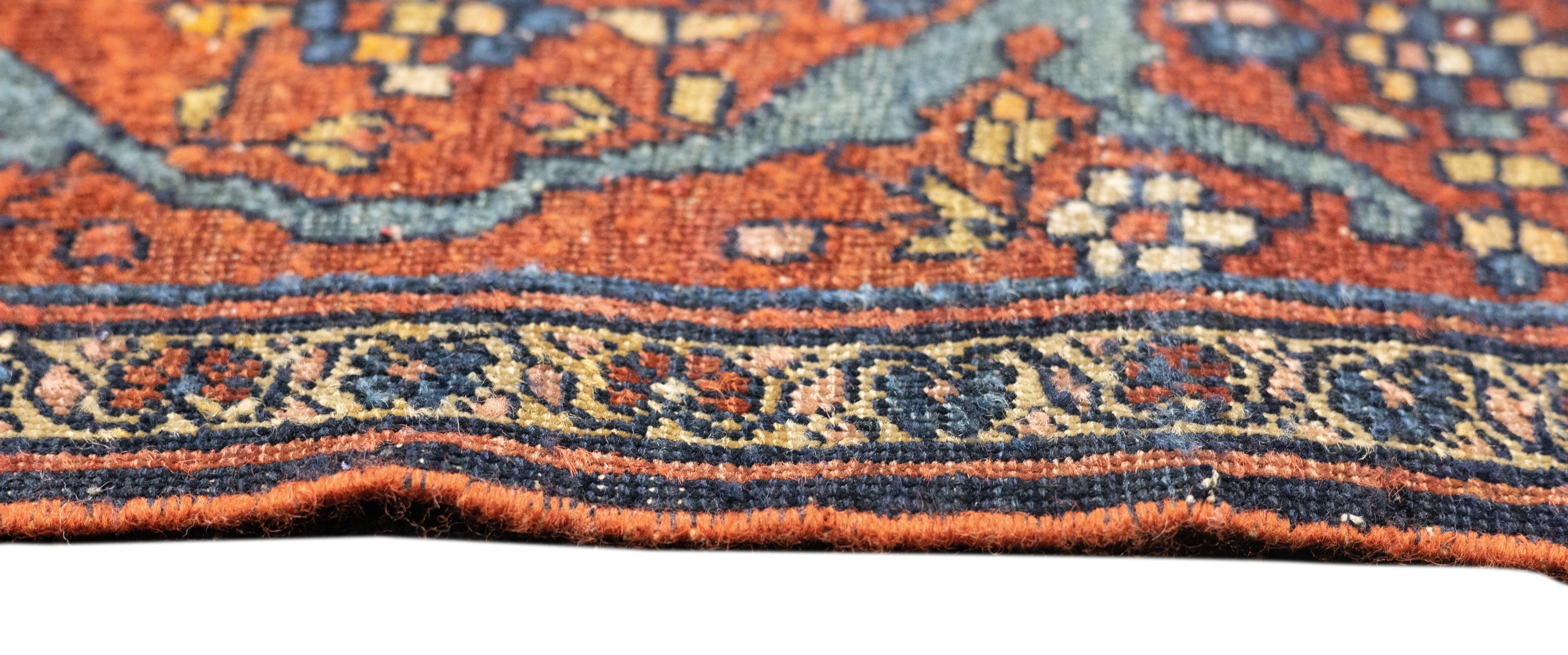 Antique Farahan Sarouk Rug 4'3'' x 6'6''