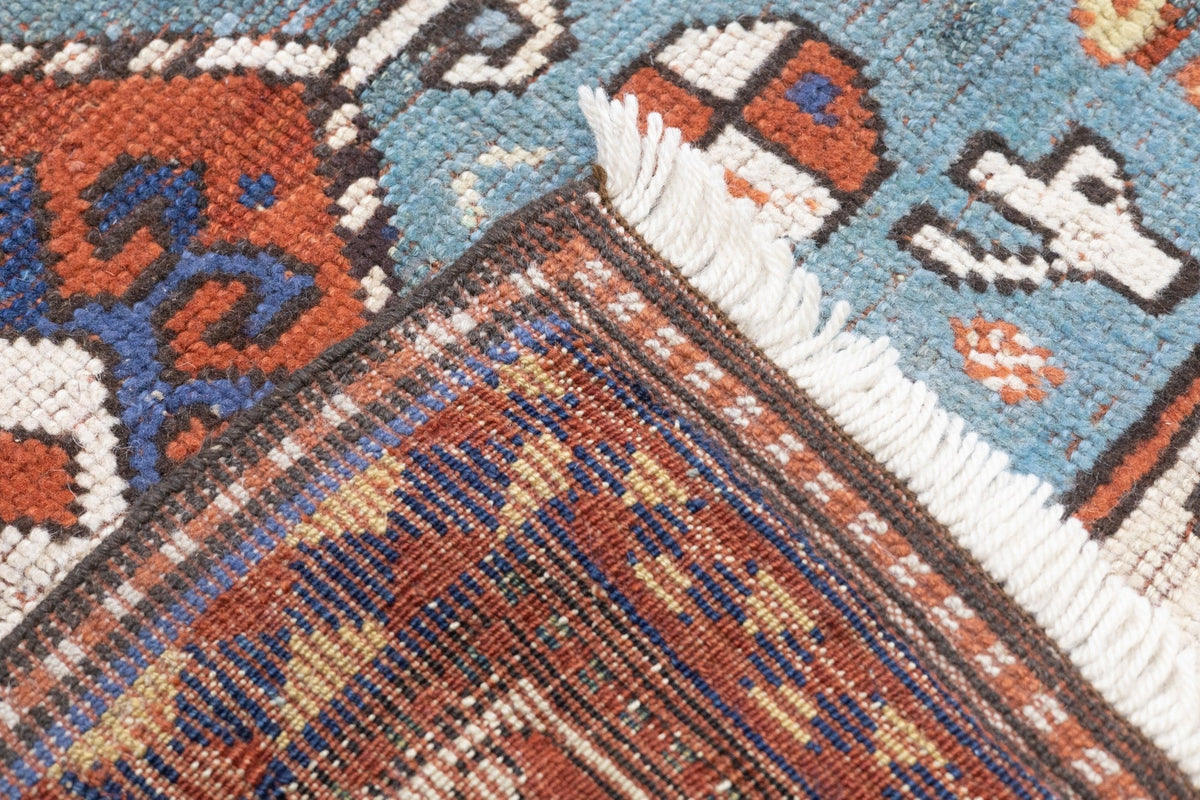 Antique Caucasian Kazak Rug 5'2'' x 6'7''