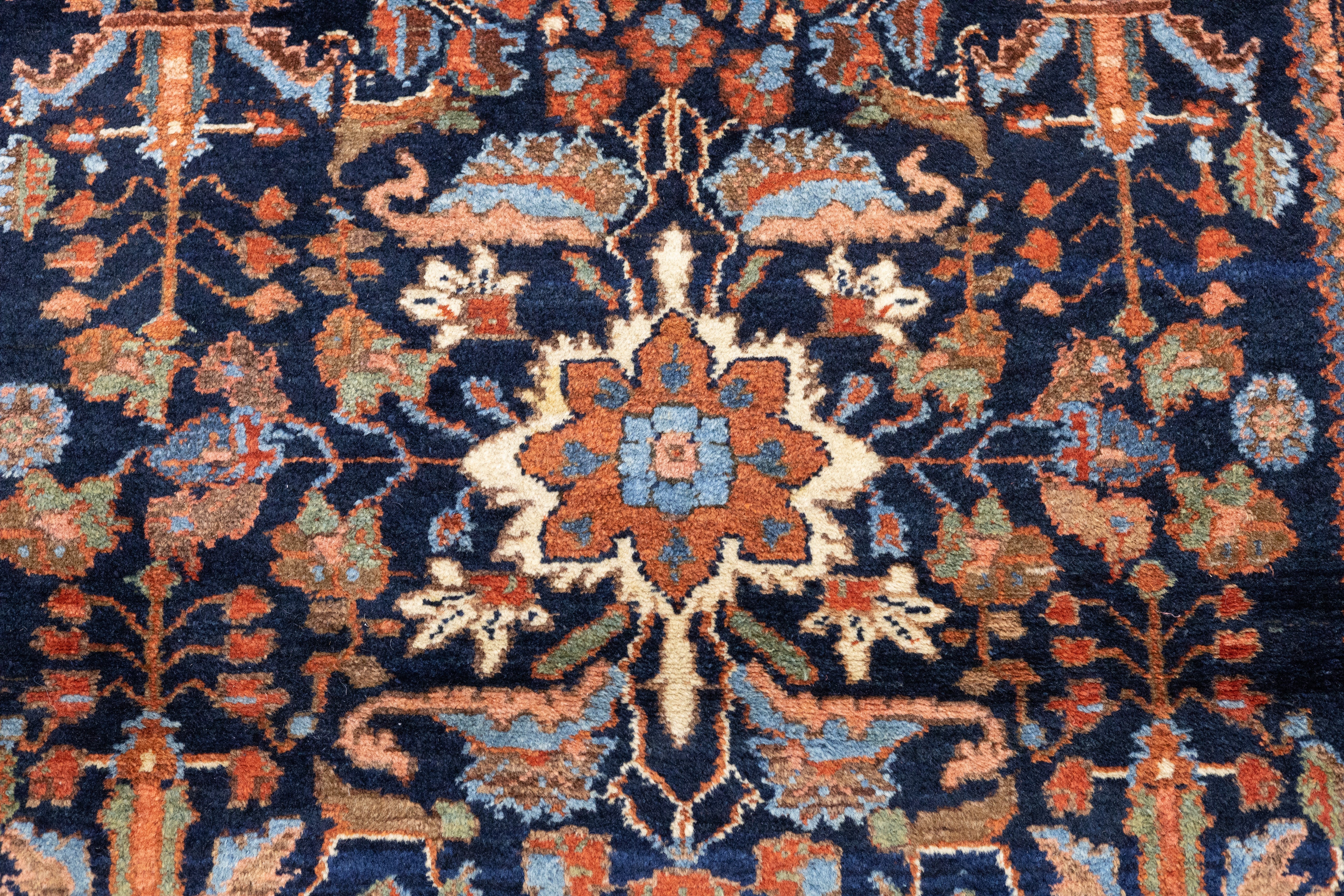 Antique Persian Malayer Rug 3'8'' x 6'7"